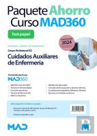 Paquete Ahorro De Libros Y Curso Mad360. Cuidados Auxiliares De Enfermeria. (Gru