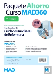 Paquete Ahorro De Libros Y Curso Mad360. Cuidados Auxiliares De Enfermeria. (Gru