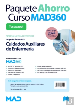 Bertrand.pt - Paquete Ahorro De Libros Y Curso Mad360. Cuidados Auxiliares De Enfermeria. (Gru