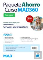 Paquete Ahorro De Libros Y Curso Mad360 Servicios Administrativos (Grupo Profesi