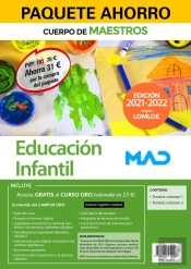 Paquete Ahorro Educacion Infantil Cuerpo Maestros). Ahor