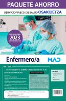 Paquete Ahorro Enfermero/A Osakidetza. Ahorra 45? (Incluye En Papel: Temario General 1, 2, 3 Y 4; Te