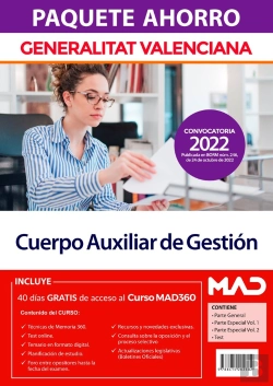 Bertrand.pt - Paquete Ahorro Escala Auxiliar Gestion Generalitat Valencian