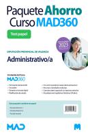Paquete Ahorro Libreria Curso Mad360 + Libros Papel Admini