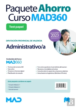 Bertrand.pt - Paquete Ahorro Libreria Curso Mad360 + Libros Papel Admini
