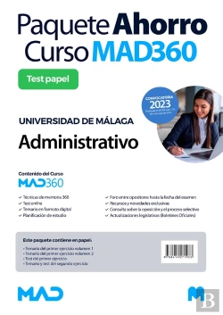 Bertrand.pt - Paquete Ahorro Libreria Curso Mad360 Y Libros Papel Admini