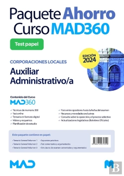 Bertrand.pt - Paquete Ahorro Libreria Curso Mad360 Y Libros Papel Auxili
