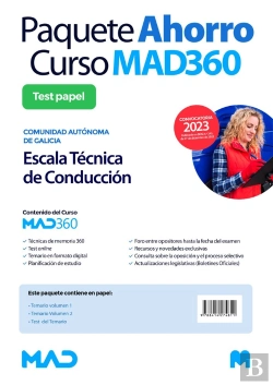 Bertrand.pt - Paquete Ahorro Libreria Curso Mad360 Y Libros Papel Escala