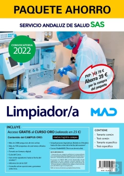 Bertrand.pt - Paquete Ahorro Limpiador/A Servicio Andaluz De Salud (Sa