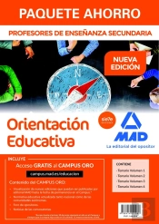 Paquete Ahorro Orientación Educativa Cuerpo De Profesores De Enseñanza Secundaria