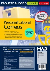 Paquete Ahorro Personal Laboral Correos Test Papel. Ahorra