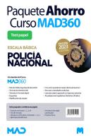 Paquete Ahorro Plus Curso Mad360 Y Test Papel Y Online Polic