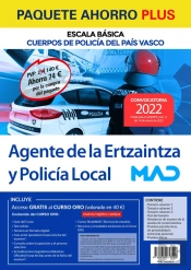 Paquete Ahorro Plus Ertzaintza Y Policia Local. Ahorra 74 &#