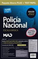 Paquete Ahorro Plus + Test Papel Escala Basica Policia Nacio