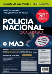 Paquete Ahorro Plus Y Test Online Escala Basica Policia Naci