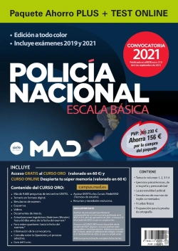 Bertrand.pt - Paquete Ahorro Plus Y Test Online Escala Basica Policia Naci