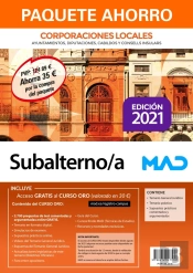 Paquete Ahorro Subalterno De Corporaciones Locales. Ahorra 3