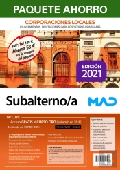 Paquete Ahorro Subalterno De Corporaciones Locales (Test Pap