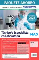 Paquete Ahorro Tecnico/A Especialista Laboratorio Osakide