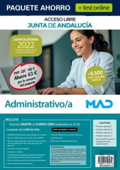 Paquete Ahorro + Test Online Administrativo/A Junta De Andal