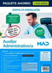 Paquete Ahorro + Test Online Auxiliar Administrativo/A Junta