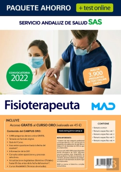 Bertrand.pt - Paquete Ahorro Test Online Fisioterapeuta Servicio Andaluz De Salud. Ahorra 63? (Incluye En Papel: