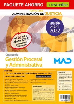 Bertrand.pt - Paquete Ahorro Test Online Gestion Procesal Y Administrativ