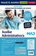Paquete Ahorro + Test Papel Auxiliar Administrativo/A Admini