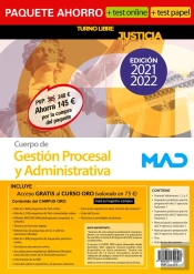 Paquete Ahorro Test Papel Gestion Procesal Y Administrativa