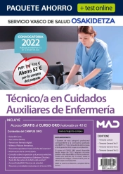 Paquete Ahorro Y Test Online Tecnico/A Cuidados Auxiliares D
