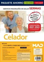 Paquete Ahorro Y Test Papel Celador Del Servicio Madrileño D