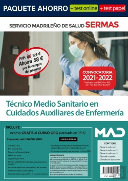 Bertrand.pt - Paquete Ahorro Y Test Papel Tecnico Medio Sanitario En Cuida