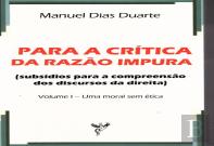 Para a Crítica da Razão Impura - Volume I