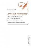 ¿Para Qué Profesores?