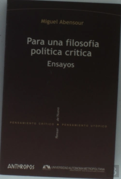 Bertrand.pt - Para Una Filosofia Politica Critica