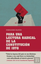 Para Una Lectura Radical De La Constitucion De 1978 
