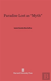 Paradise Lost As Myth