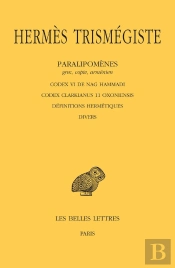 Paralipomenes. Tome V : Codex Vi De Nag Hammadi - Codex Clarkianus 11 Oxoniensis - Definitions Herme