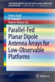 Parallel-Fed Planar Dipole Antenna Arrays For Low-Observable Platforms