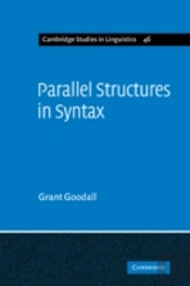 Parallel Structures In Syntax