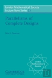 Parallelisms Of Complete Designs