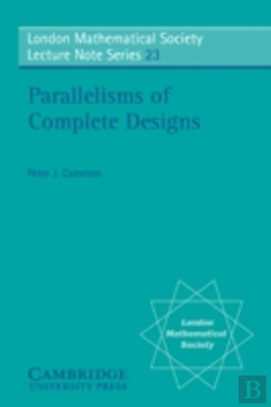 Bertrand.pt - Parallelisms Of Complete Designs