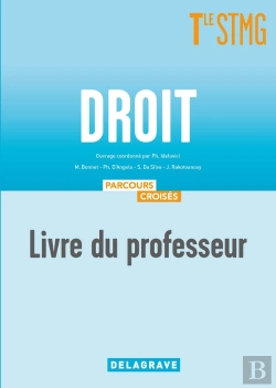 Bertrand.pt - Parcours Croisés : Droit ; Terminale Stmg ; Livre Du Professeur (Édition 2020)