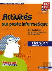 Parcours Interactifs; Activités Sur Poste Informatique Ciel 2011 Version 10
