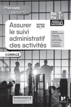 Bertrand.pt - Parcours Interactifs : Assurer Le Suivi Administratif Des Activités ; Terminale Bac Pro Agora ; Corrigé