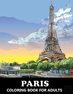 Bertrand.pt - Paris Coloring Book For Adults