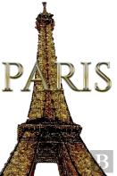 Paris Eiffel Tower Gold Diamond  Glitter Bling Creative Blank Journal Sir Michael Designer Edition