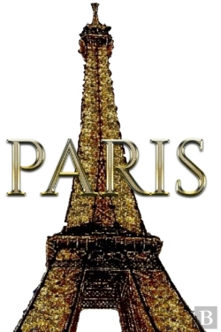 Bertrand.pt - Paris Eiffel Tower Gold Diamond  Glitter Bling Creative Blank Journal Sir Michael Designer Edition