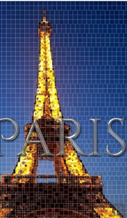 Bertrand.pt - Paris Eiffel Tower Mosaic  Creative Blank Journal Sir Michael Huhn Designer Edition