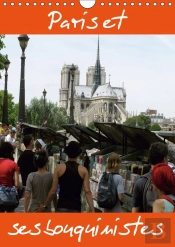 Paris Et Ses Bouquinistes Calendrier Mural 2018 Din A4 Vertical